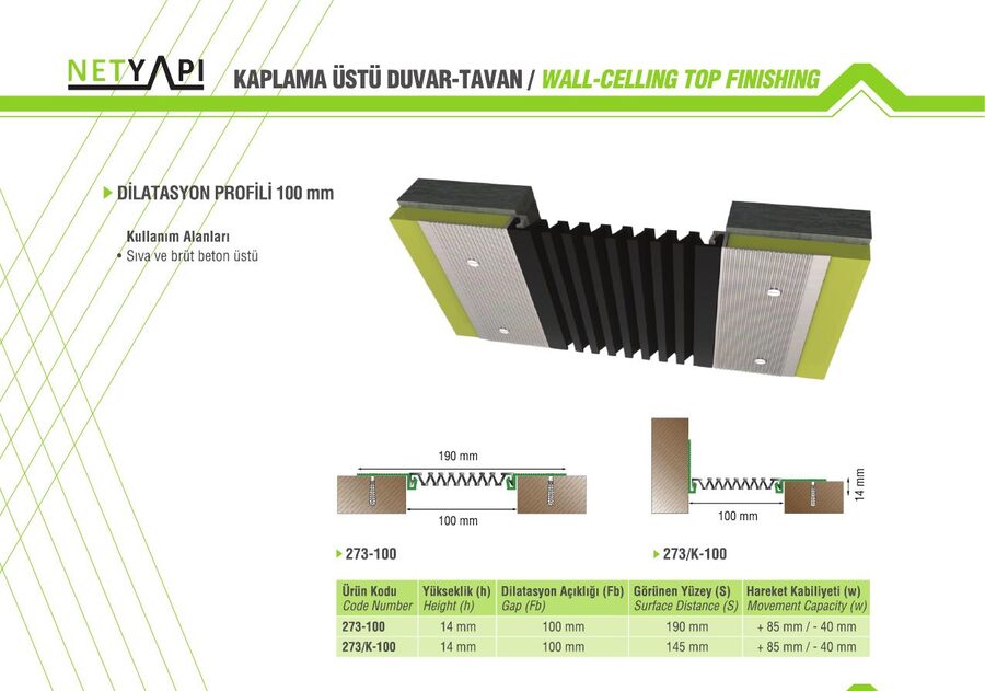 Kaplama Üstü Divar-Tavan — səh. 70